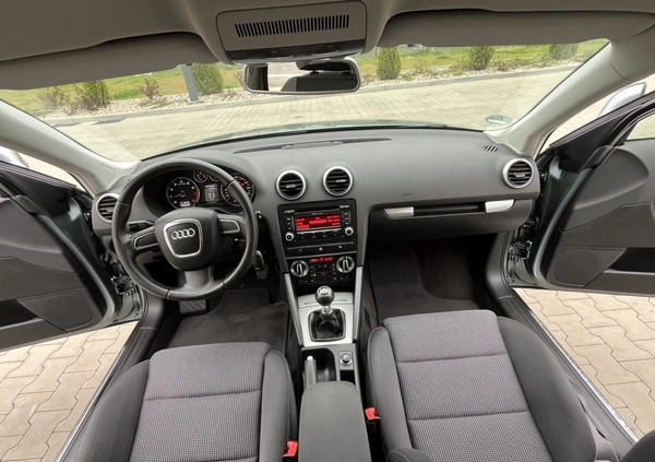 Audi A3 cena 26999 przebieg: 219000, rok produkcji 2009 z Złocieniec małe 529